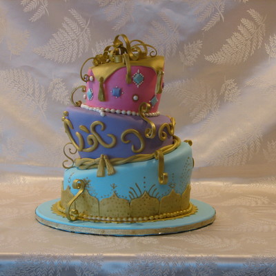 Topsy Turvy Cake
