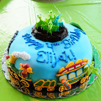 Dinosaur Train Cake