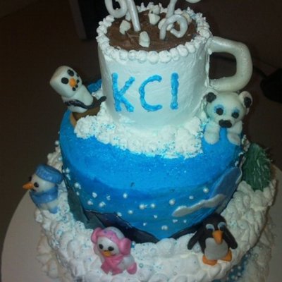 Winter Wonderland Cake