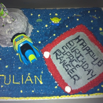 Toy Story Buzz Lightyear Cake
