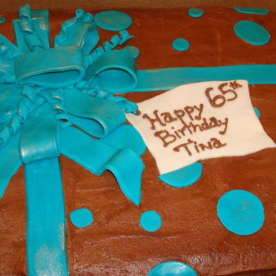 65Th Birthday Cake
