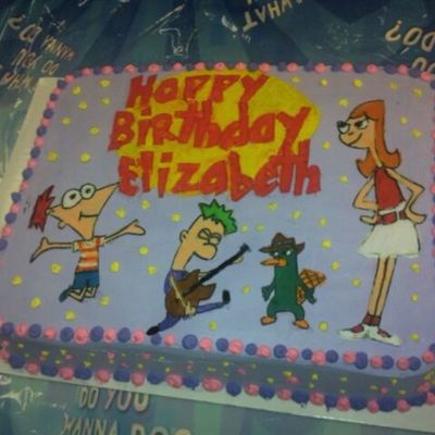 Phineas And Ferb Cake