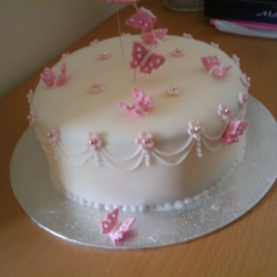 Elegant Birthday Cake