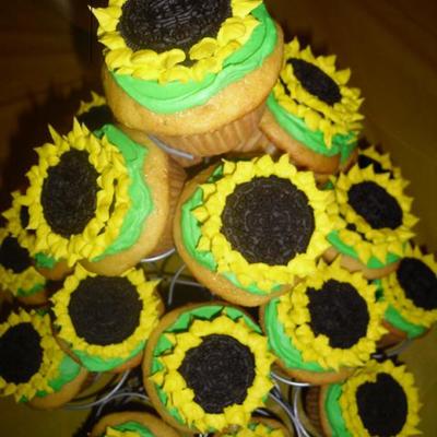 Sunflower Cupcakes
