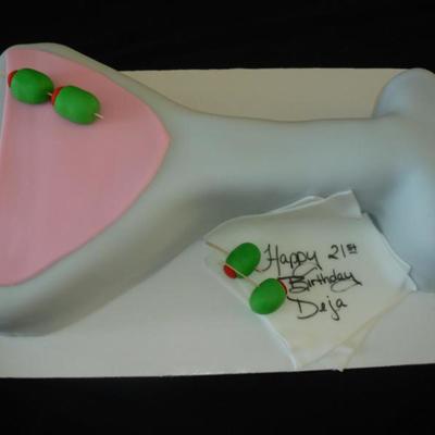 Pink Martini Cake
