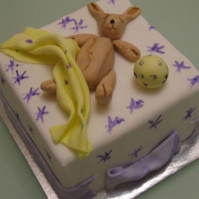 Fondant - Sleeping Bunny