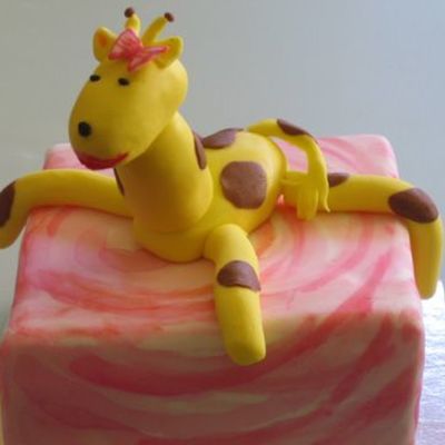 Giraffe Fondant