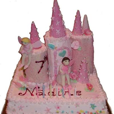Fairy Castle, Buttercream & Fondant