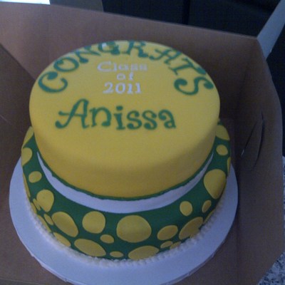 Anissa's Graduation Cake