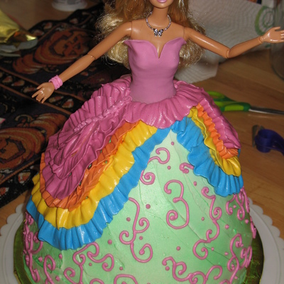 Barbie Cake
