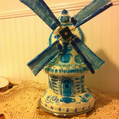 Delft Windmill Cake