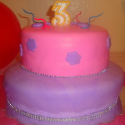 My Daughters 3Rd Year Bday Cake