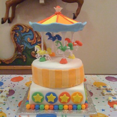 Carousel Cake