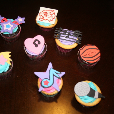 High School Musical Cupcakes