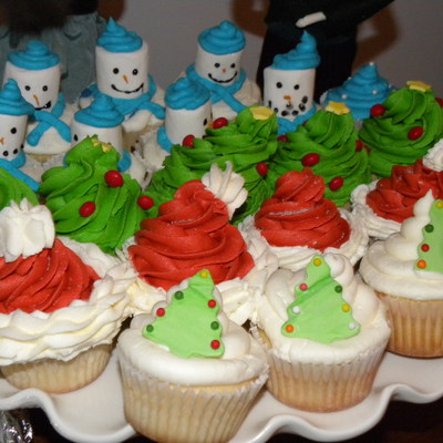 Christmas Cupcakes