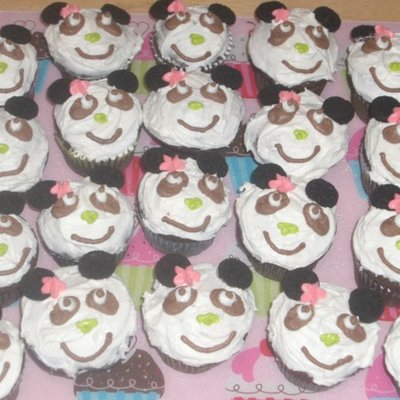 Panda Cupcakes