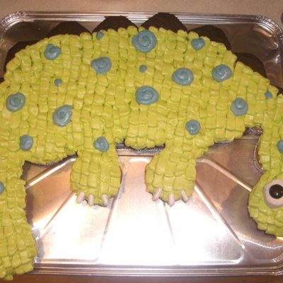 Dinosaur Cupcake Cake