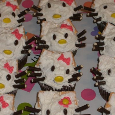 Hello Kitty Cupcakes