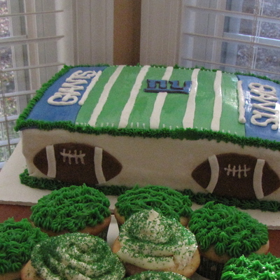Ny Giants Cake