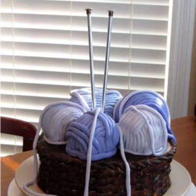 Knitting Cake