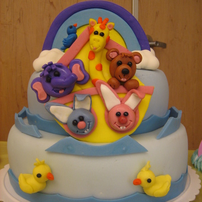 Baby Shower Cake- Noah's Ark