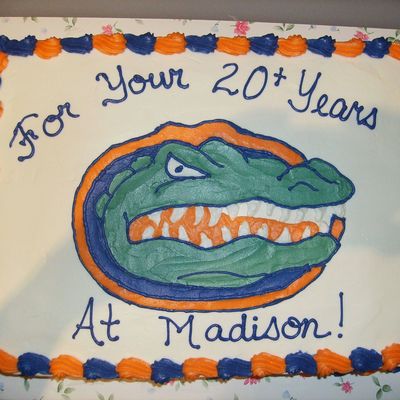 Gator Cake