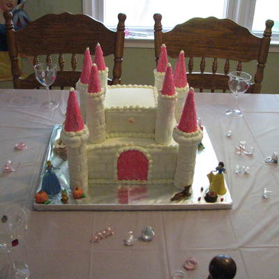 Princess Castle Cake