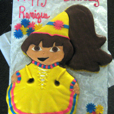 2D Dora Cake