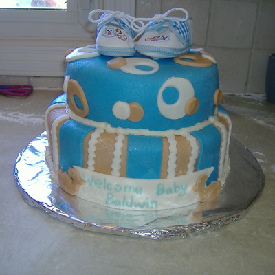 Baby Boy Cake