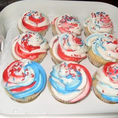 4Th Of July Cupcakes