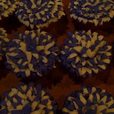 Pompom Cheerleader Cupcakes