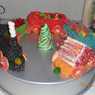 Train Birthday Cake