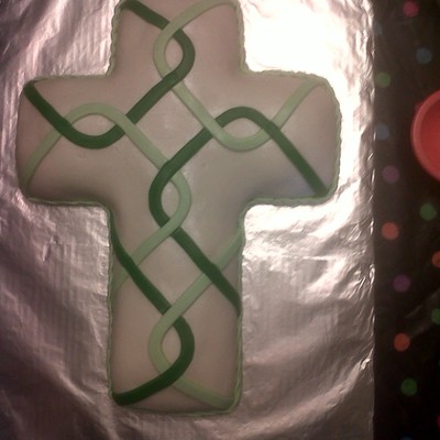 Celtic Cross Cake