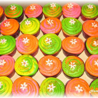 Colorful Cupcakes