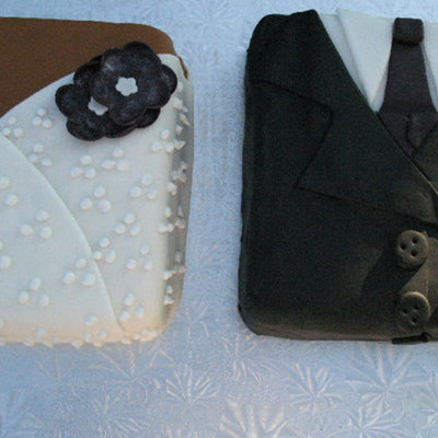 Jack And Jill Shower Cakes