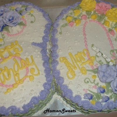 2Nd "80Th" Birthday Cake