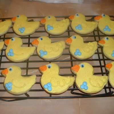 Rubber Duck Cookies