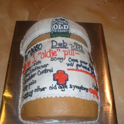 3D Pill Bottle ("all In One Oldie Pill") :)