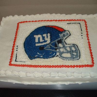 Ny Giants Grooms Cake