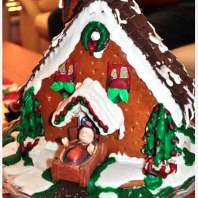 Christmas Gingerbread Inn