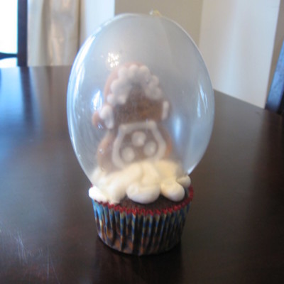 Snowglobe Cupcakes
