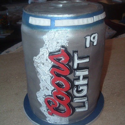 Coors Light Cake