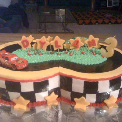 Dylan's Cars Cake!