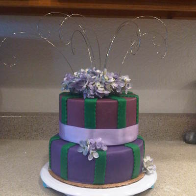 Two Toned Cake