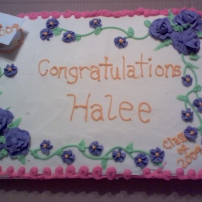 Haley's Graduation Cake