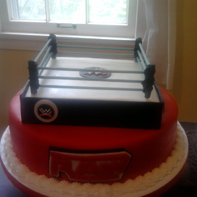 Wwe Wrestling Cake