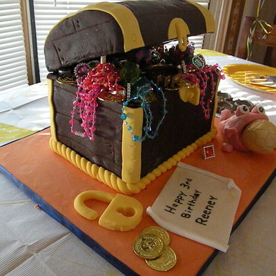 Treasure Chest Cake