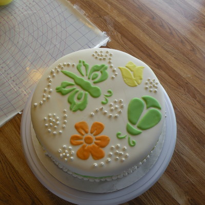 Signs Of Spring Cake
