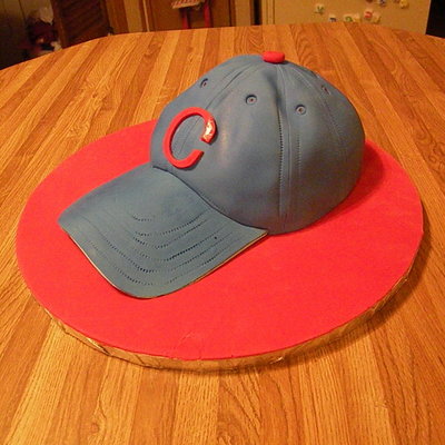 Baseball Hat Cake
