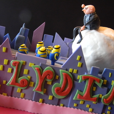 Despicable Me Birthday Cake